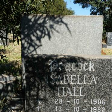 PEACOCK Sabella Hall 1906-1982