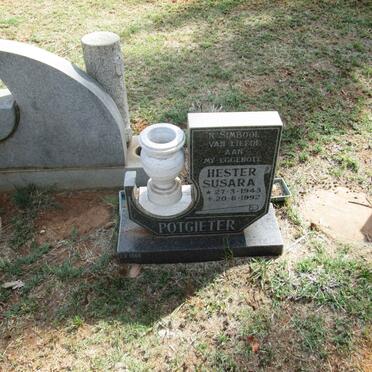 POTGIETER Hester Susara 1943-1992