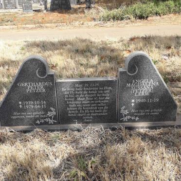 PETZER Gerthardus Peter 1939-1979 :: LERM Engela Magdalena  Sussana formerly PETZER 1940-