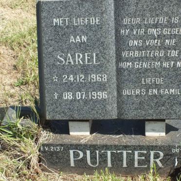 PUTTER Sarel 1968-1996