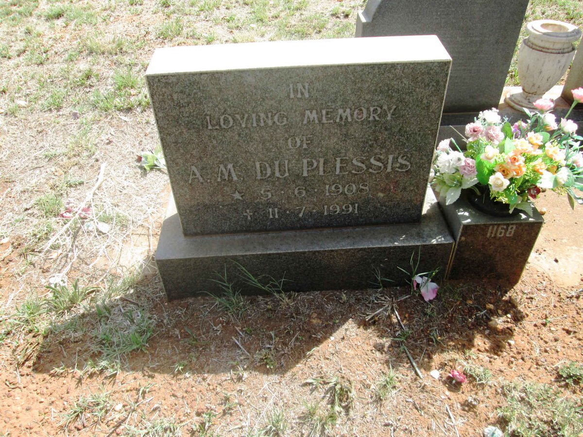 PLESSIS A.M., du 1908-1991