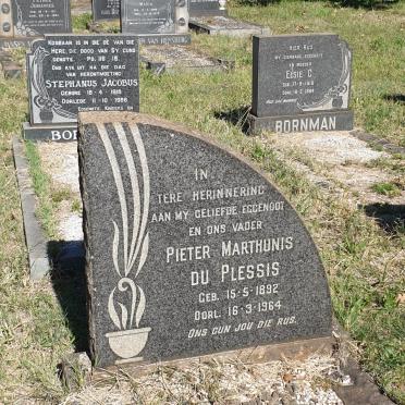 PLESSIS Pieter Marthunis, du 1892-1964