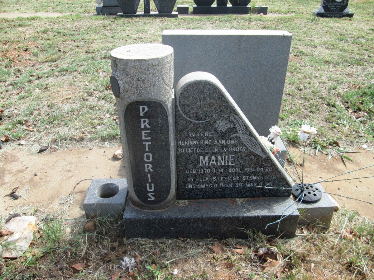 PRETORIUS Manie 1970-1991