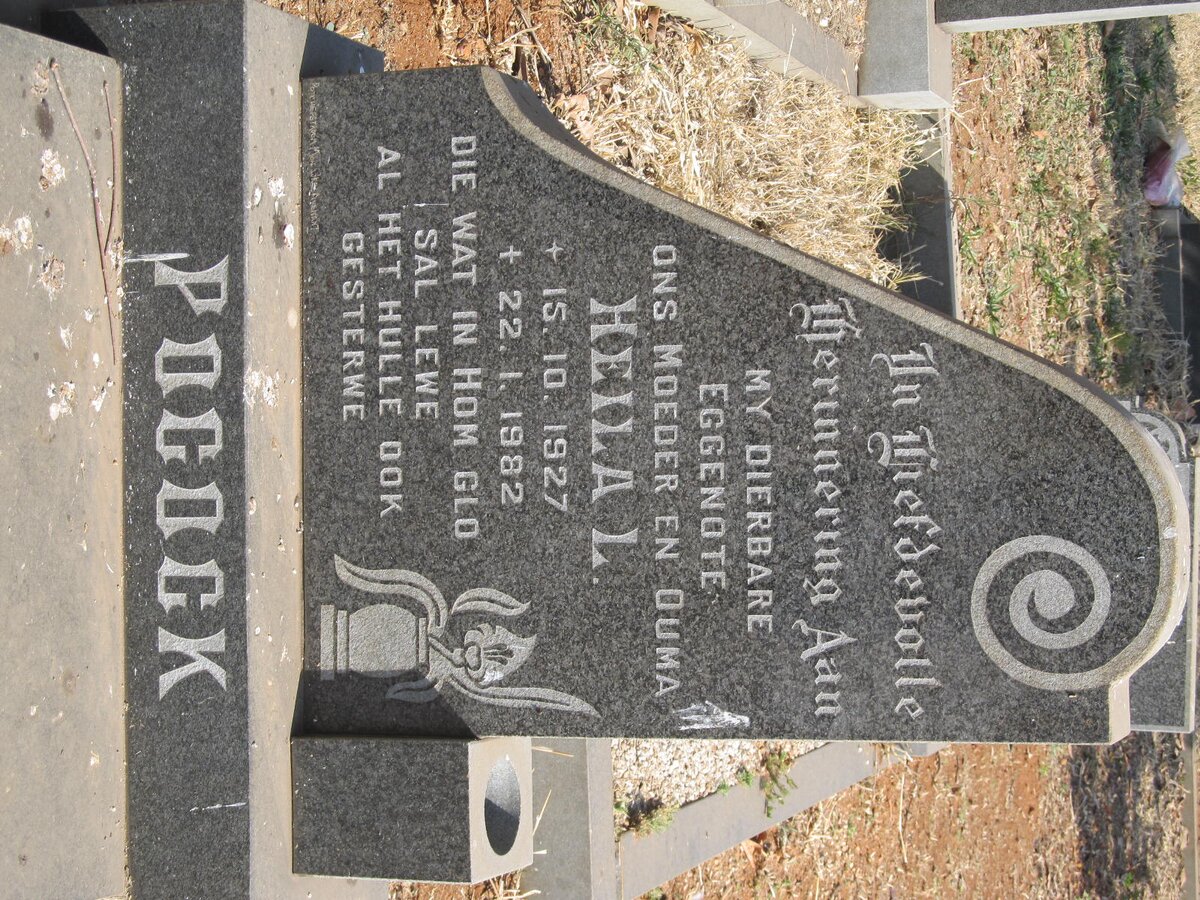 POCOCK Heila L. 1927-1982