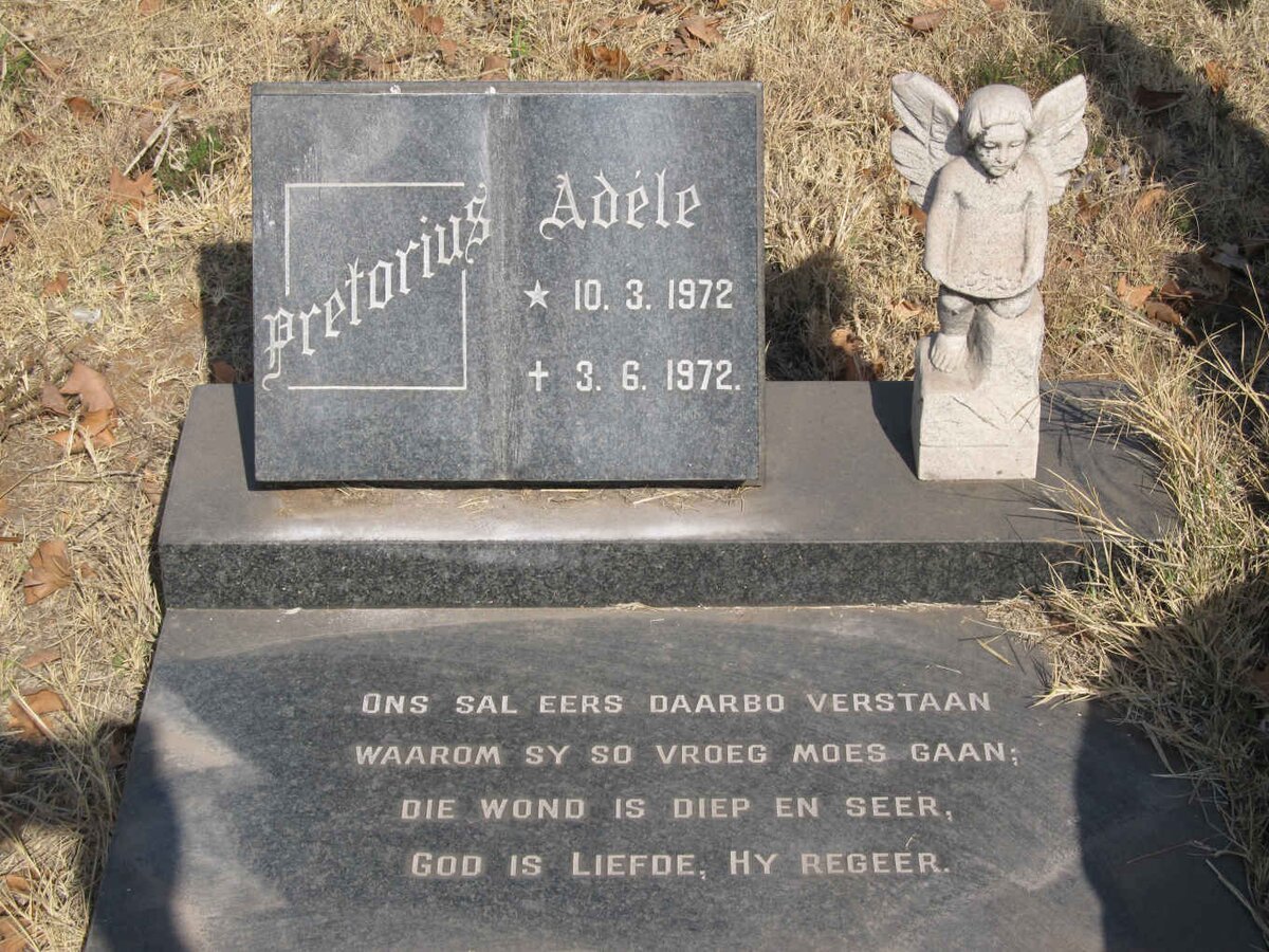 PRETORIUS Adéle 1972-1972
