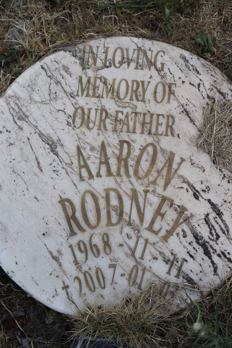 RODNEY Aaron 1968-2007