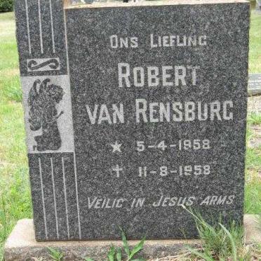 RENSBURG Robert, van 1958-1958