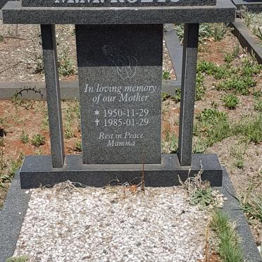 ROETS M.M. 1950-1985