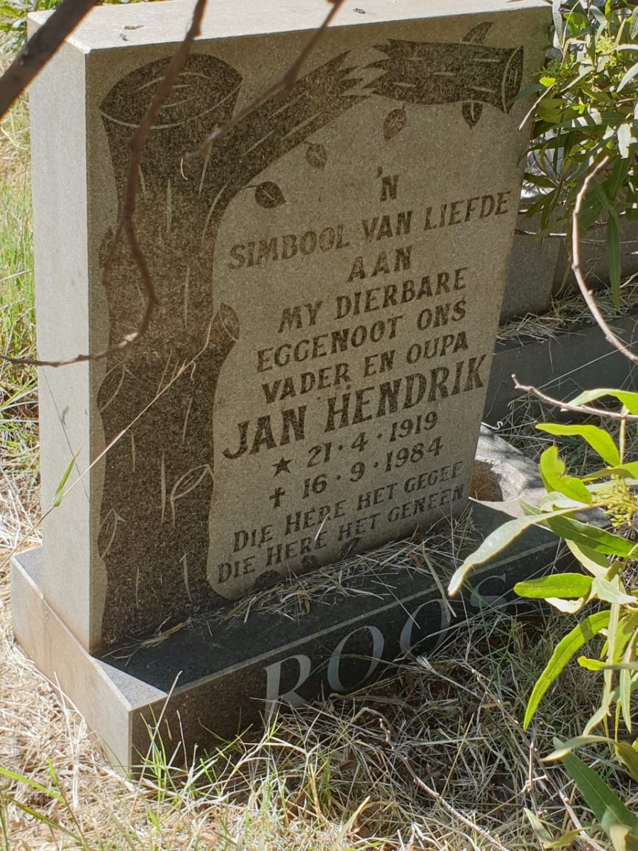 ROOS Jan Hendrik 1919-1984