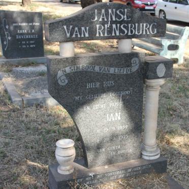 RENSBURG Jan, Janse van 1954-1975