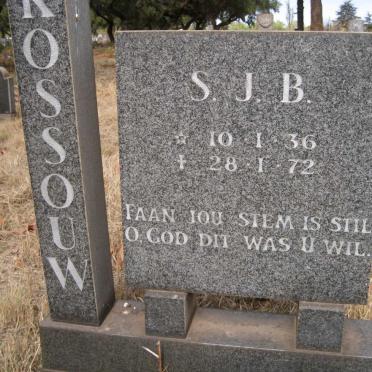 ROSSOUW S.J.B. 1936-1972