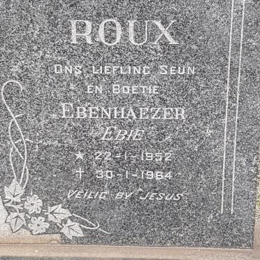 ROUX Ebenhaezer 1952-1964