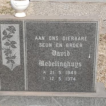 REDELINGHUYS David 1949-1974
