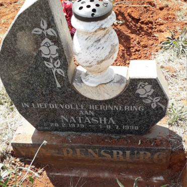 RENSBURG Natasha, van 1979-1998