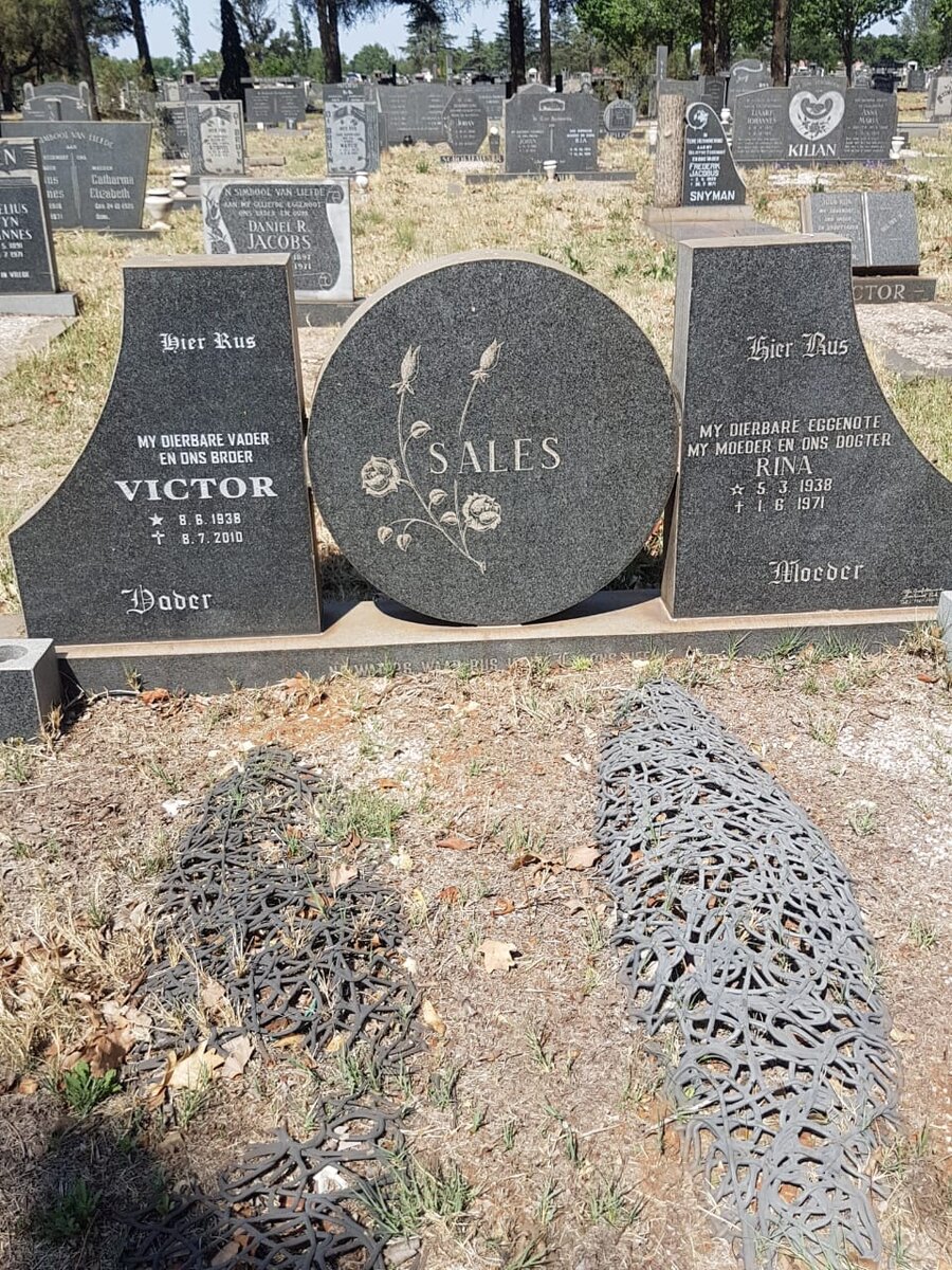 SALES Victor 1938-2010 &amp; Rina 1938-1971