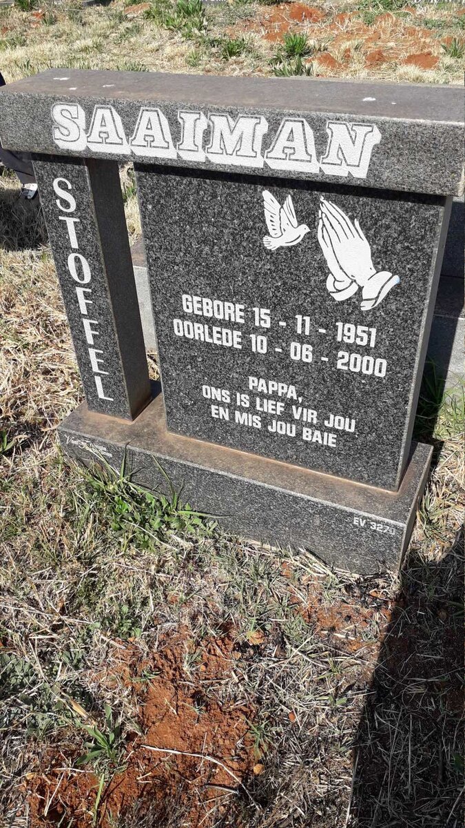SAAIMAN Stoffel 1951-2000