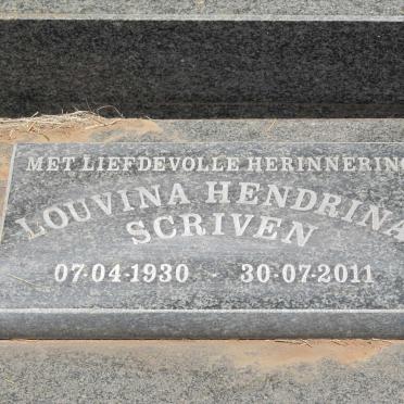 SCRIVEN Louvina Hendrina 1930-2011