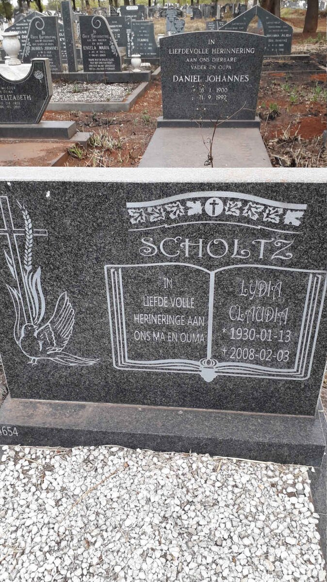 SCHOLTZ Lydia Claudia 1930-2008