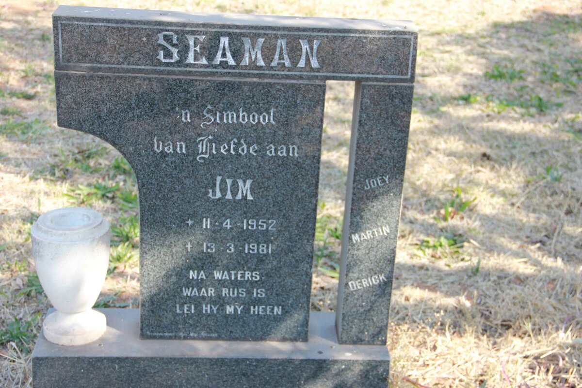 SEAMAN Jim 1952-1981
