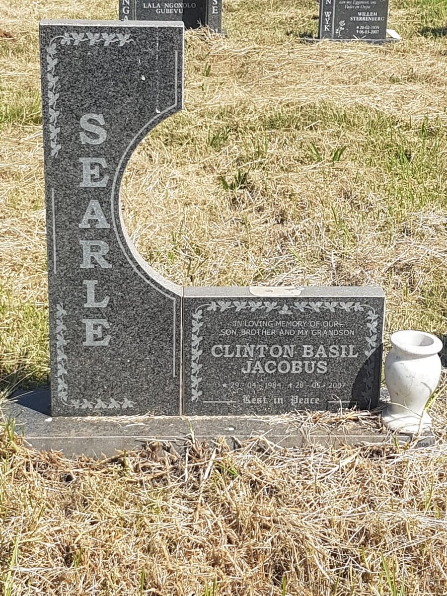 SEARLE Clinton Basil Jacobus 1984-2007