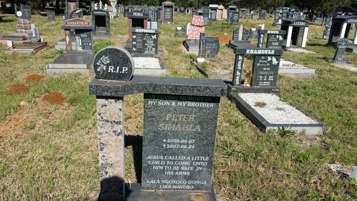 SIMAHLA Peter 2000-2007