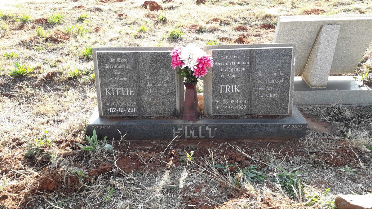 SMIT Frik 1924-1999 & Kittie 1925-2011