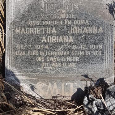 SMIT Magrietha Johanna Adriana 1944-1979