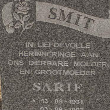 SMIT Sarie 1931-1997