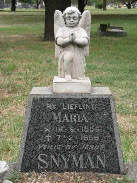 SNYMAN Maria 1956-1959