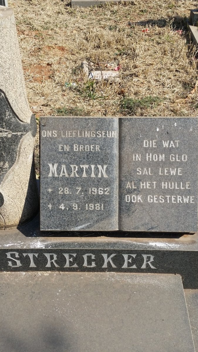 STRECKER Martin 1962-1981
