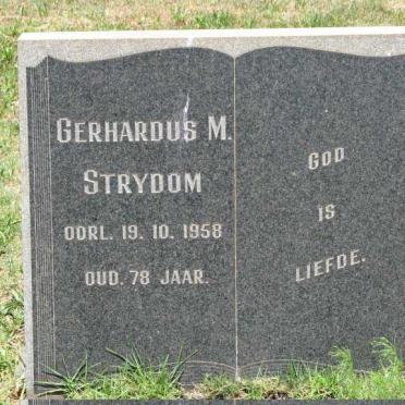 STRYDOM Gerhardus M. -1958