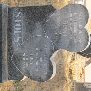 STOLS Frans 1929-1995 &amp; Tina 1927-2019