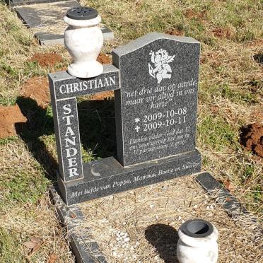 STANDER Christiaan 2009-2009