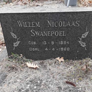 SWANEPOEL Willem Nicolaas 1894-1966