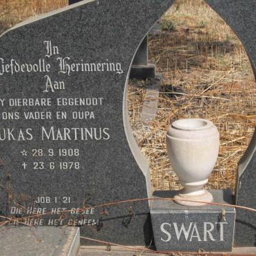 SWART Lukas Martinus 1908-1978