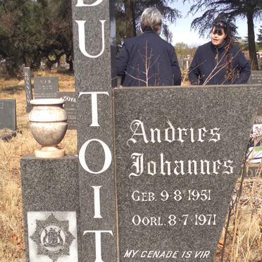 TOIT Andries Johannes, du 1951-1971