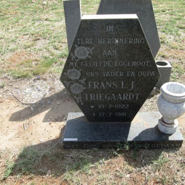 TRIEGAARDT Frans L.J. 1922-1991