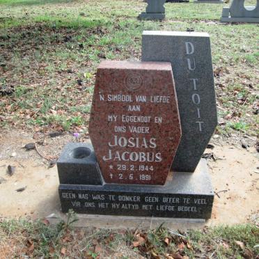 TOIT Josias Jacobus, du 1944-1991