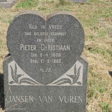 VUREN Pieter Christiaan, Jansen van 1908-1962