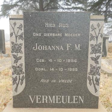 VERMEULEN Johanna F.M. 1896-1965