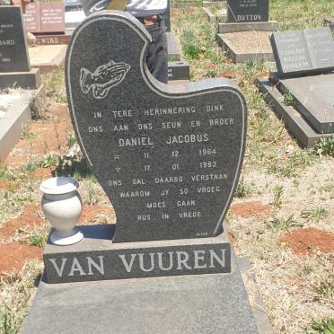 VUUREN Daniel Jacobus, van 1964-1983