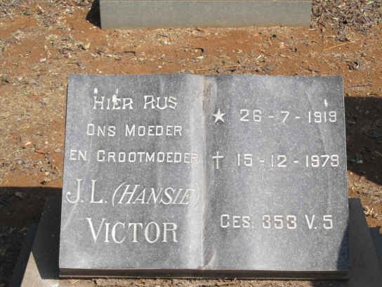 VICTOR J.L. 1919-1979