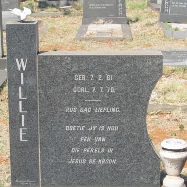 VERWEY Willie 1961-1970