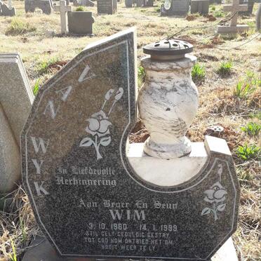 WYK Wim, van 1960-1999