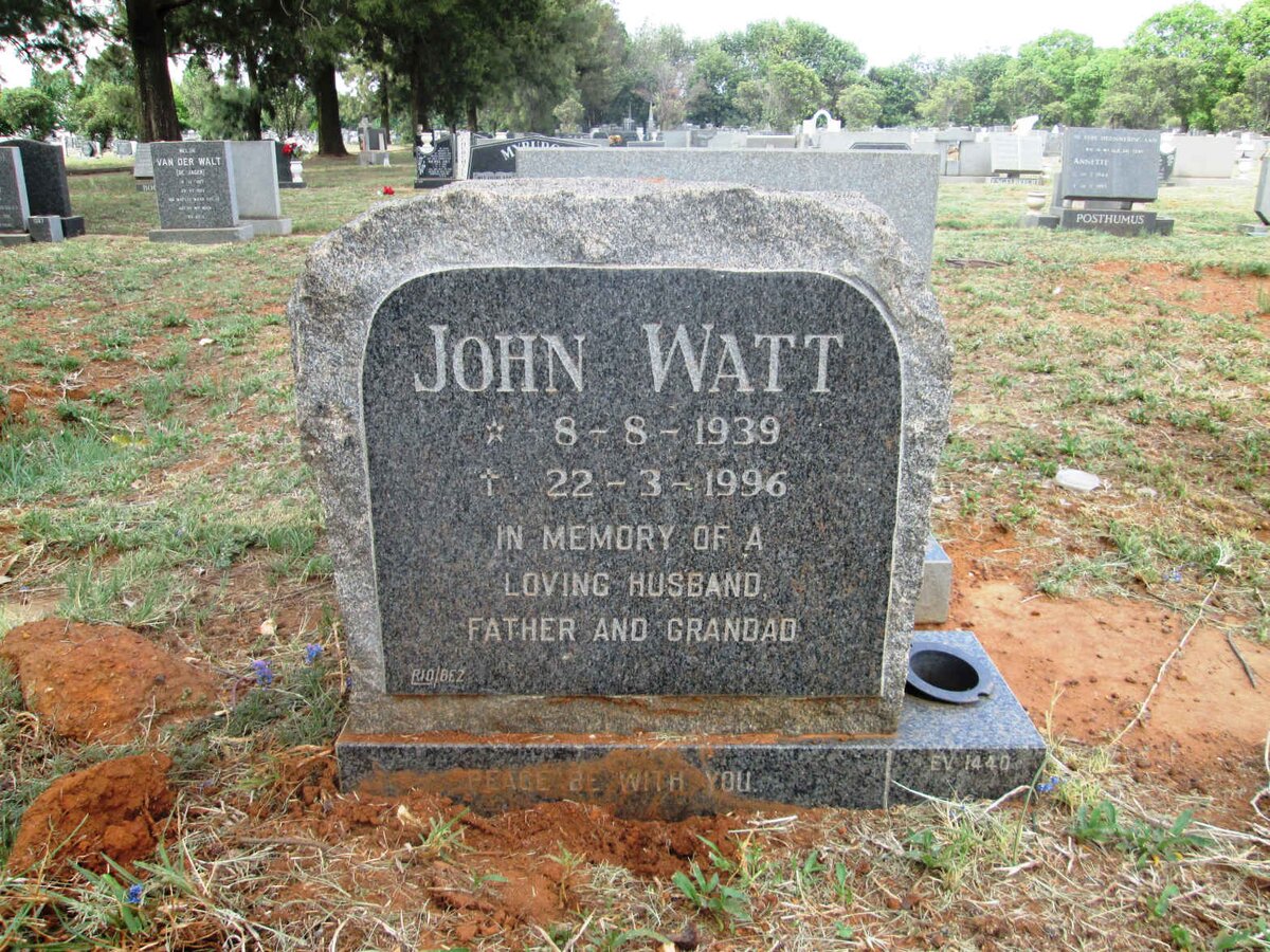 WATT John 1939-1996