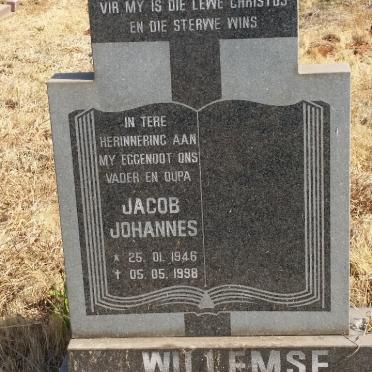 WILLEMSE Jacob Johannes 1946-1998