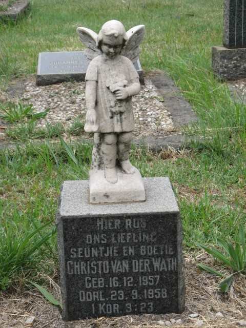 WATH Christo, van der 1957-1958