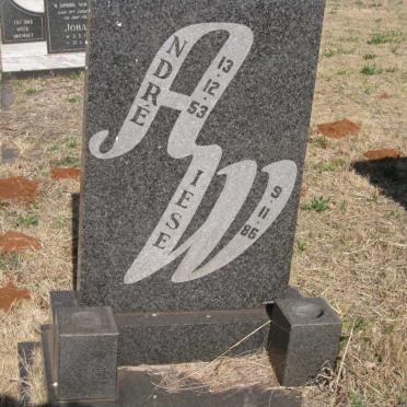 WIESE Andre 1953-1986