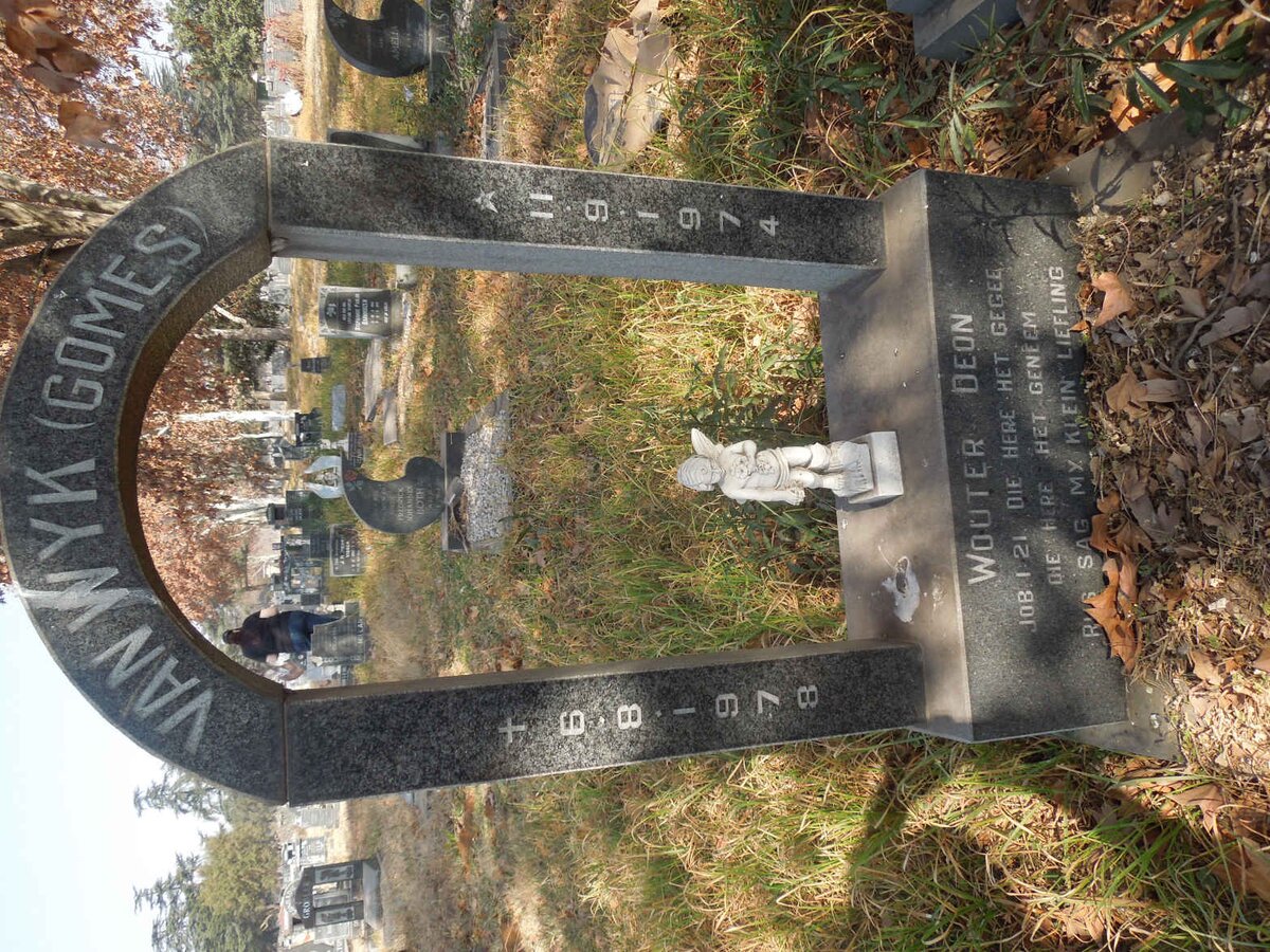 WYK Wouter Deon, van 1974-1978