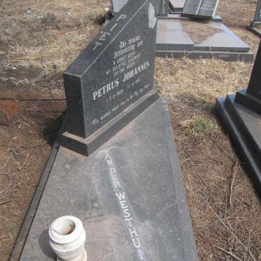 WESTHUIZEN Petrus Johannes, van der 1929-1983 &amp; Aletta Matilda 1934-2012